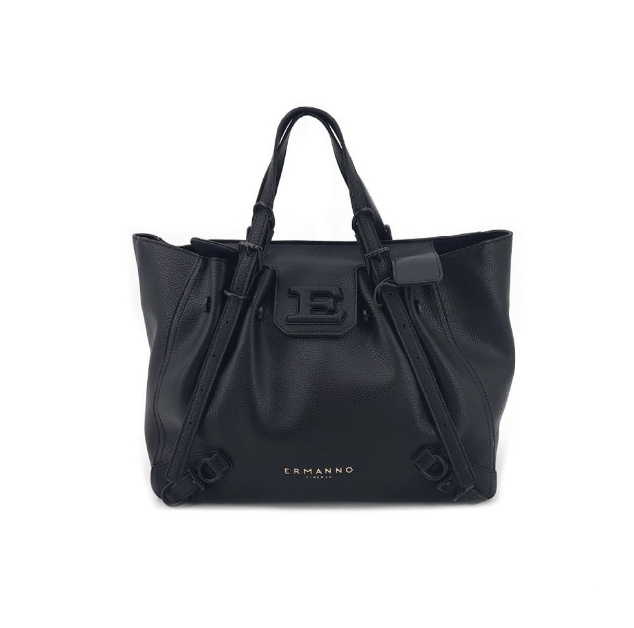 Borsa Ermanno Scervino Mini Tote Giovanna 23 BLK - www.fridaglam.it